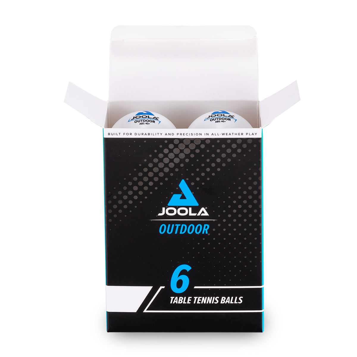 JOOLA Balle de tennis de table Outdoor – Pack de 6