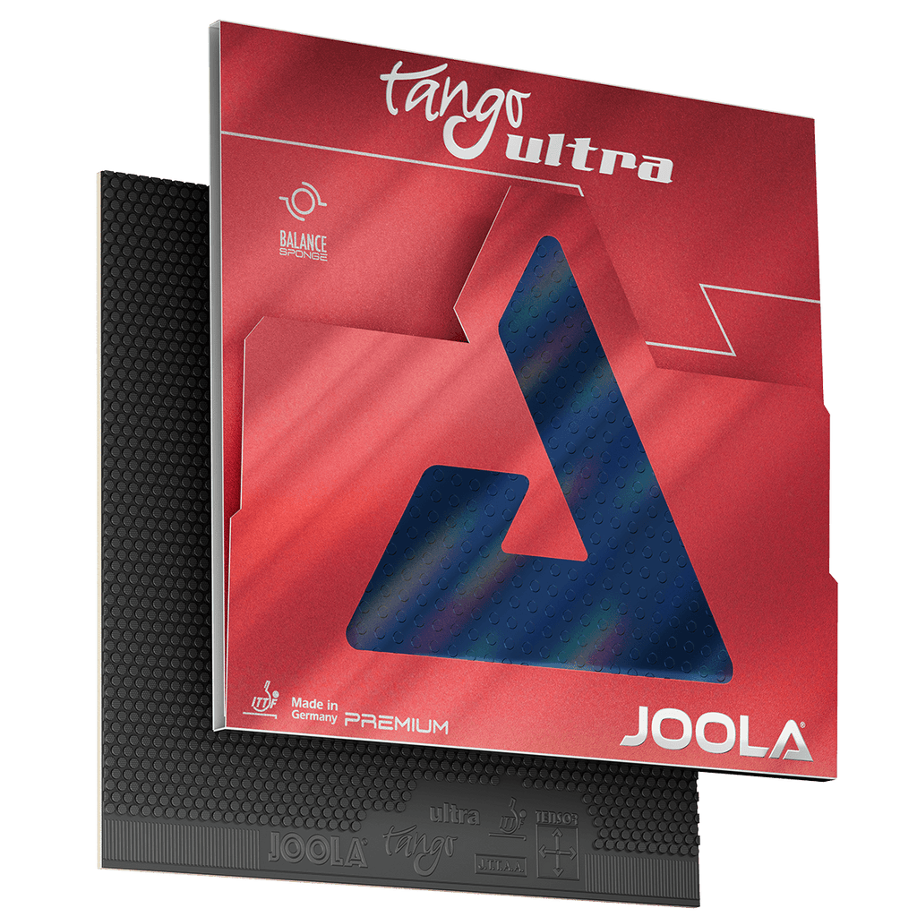 JOOLA Revêtement Samba Rouge 2 Mm – Caoutchouc Ultra Tendre Pour Un Toucher De Balle Incroyable