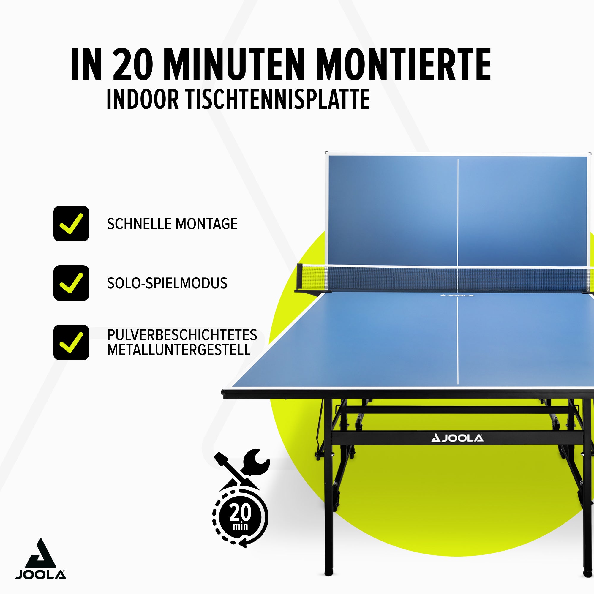 JOOLA TABLE TENNIS TABLE INSIDE 13