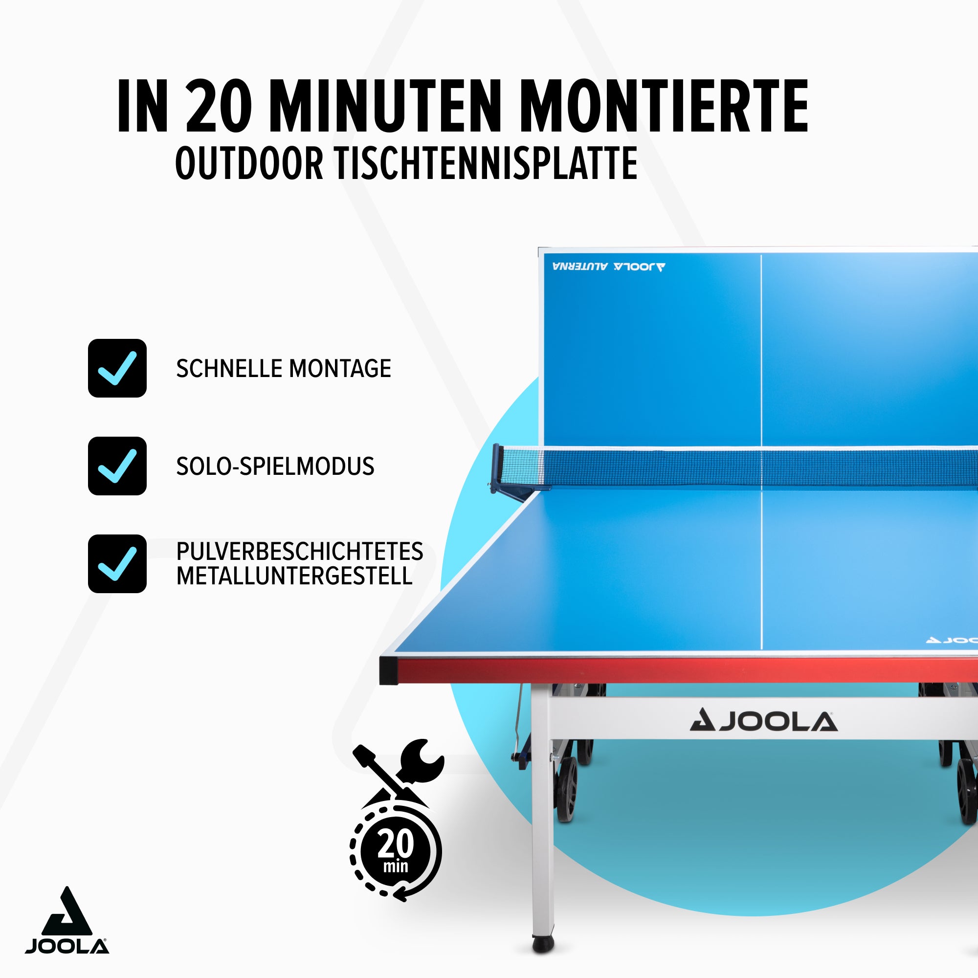 JOOLA TABLE DE PING-PONG ALUTERNA