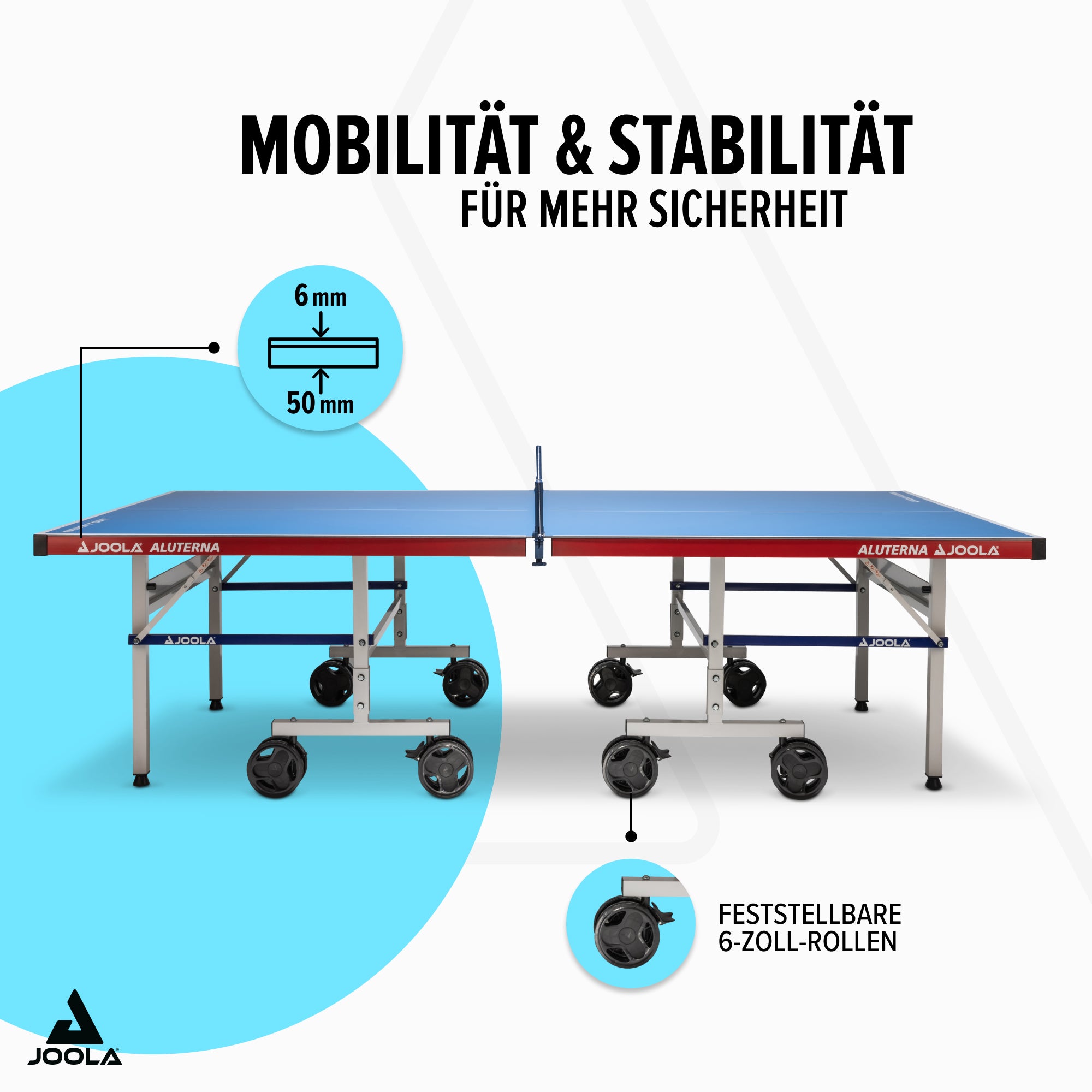 JOOLA TABLE DE PING-PONG ALUTERNA