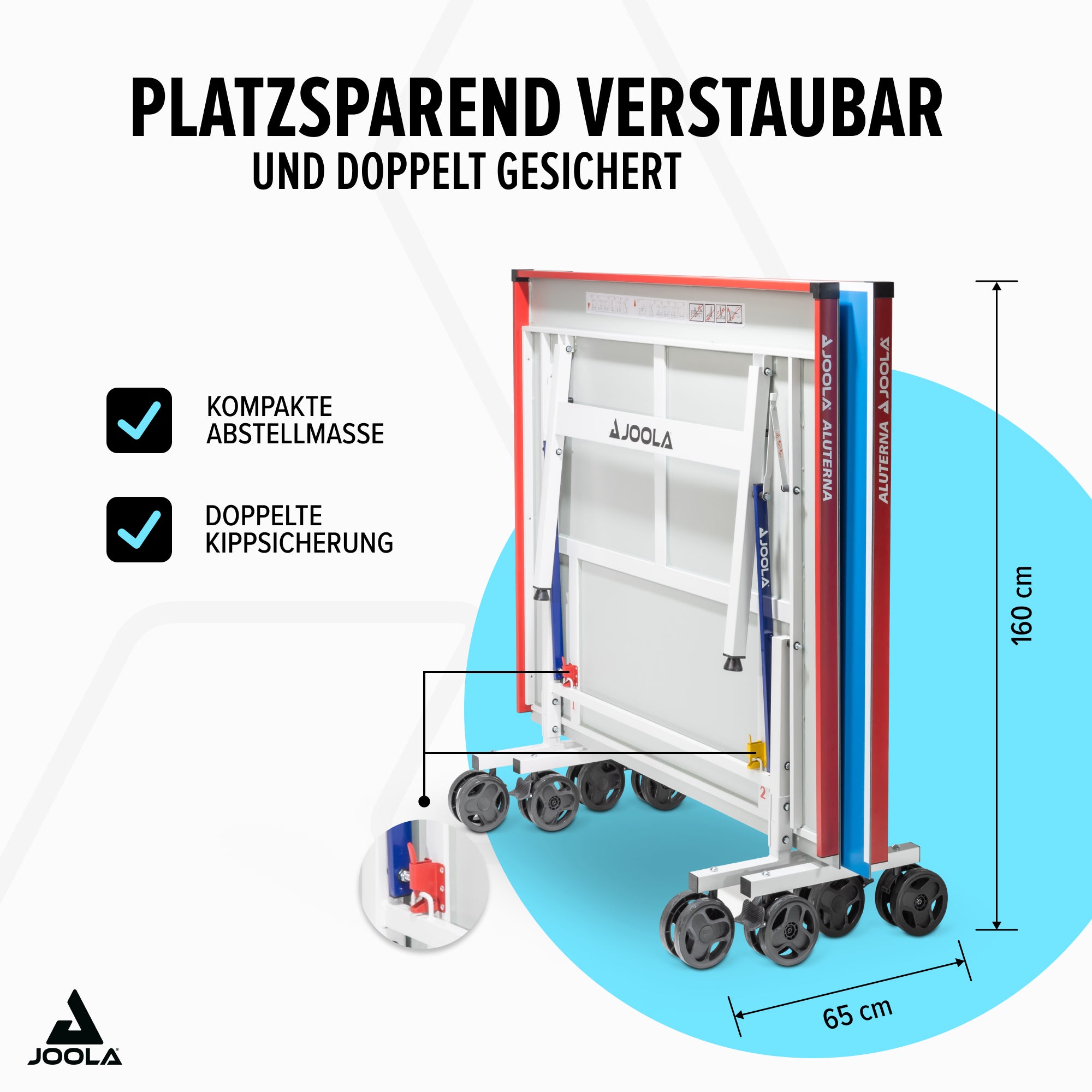 JOOLA TABLE DE PING-PONG ALUTERNA