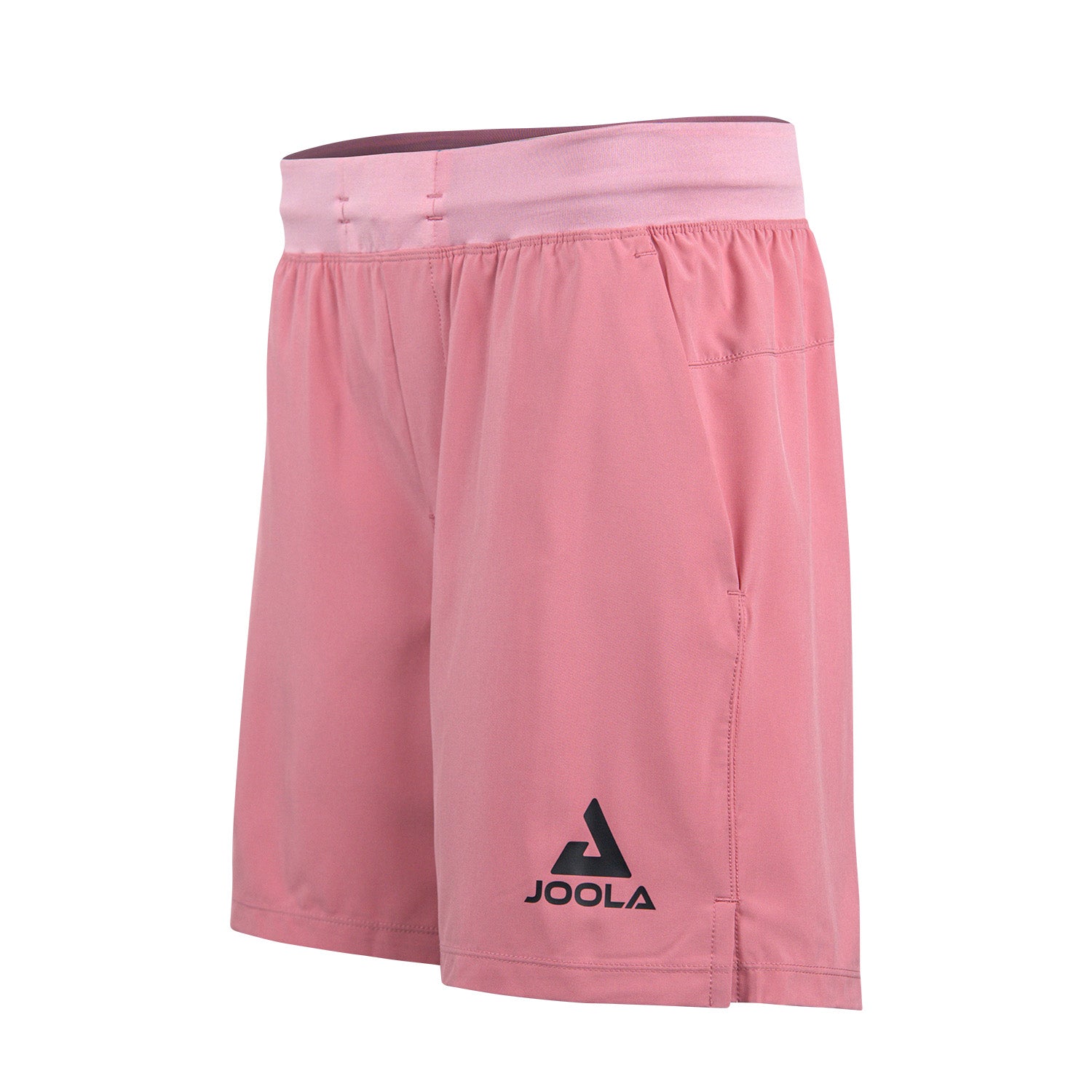 Seitenaufnahme des JOOLA Shorts BEN JOHNS FLUID in Bewegung, zeigt die Dynamik des Designs.