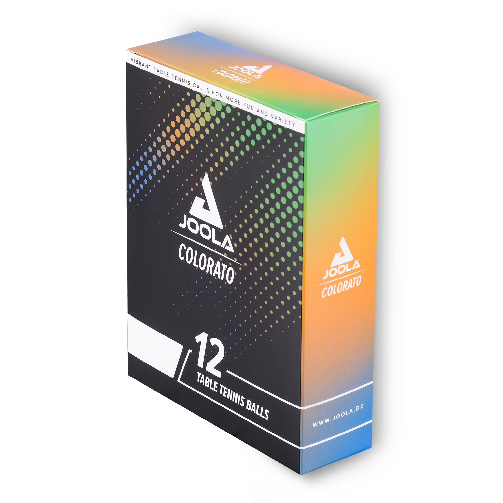 JOOLA Balle de tennis de table Colorato – Pack de 12