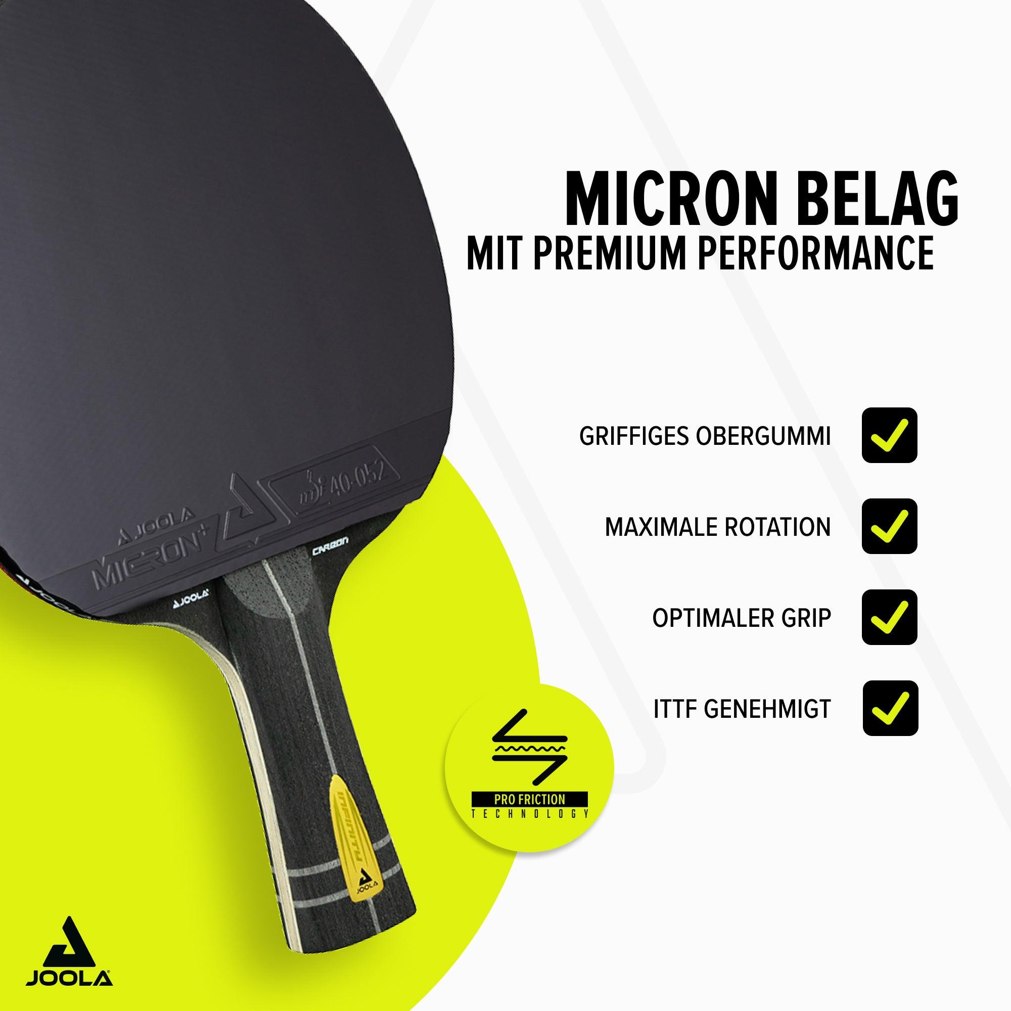 Joola Table Tennis Backer Infinity Carbon