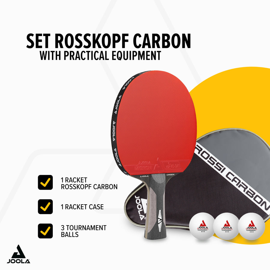 Raquette de tennis de table Rosskopf Carbon JOOLA | Decathlon Raquette de tennis de table Rosskopf Carbon JOOLA | Decathlon