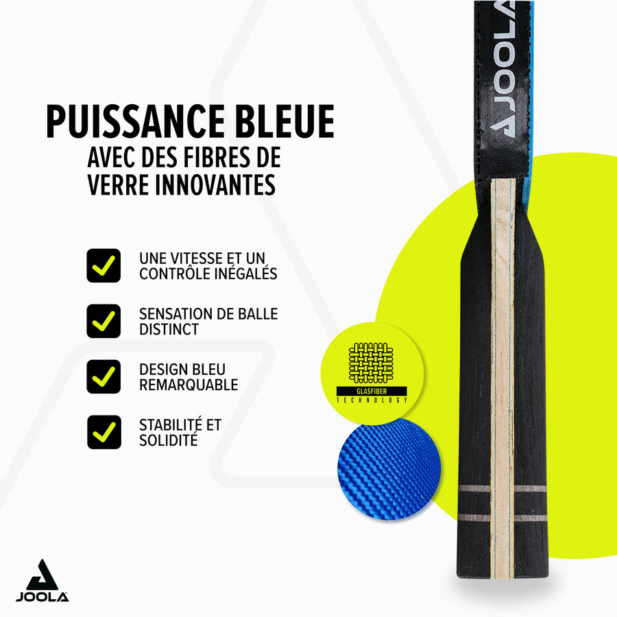 JOOLA 54210 Spider Raquette de tennis de table professionnelle avec revêtement Infinity de 2,00 mm homologué ITTF JOOLA 54210 Spider Raquette de tennis de table professionnelle avec revêtement Infinity de 2,00 mm homologué ITTF