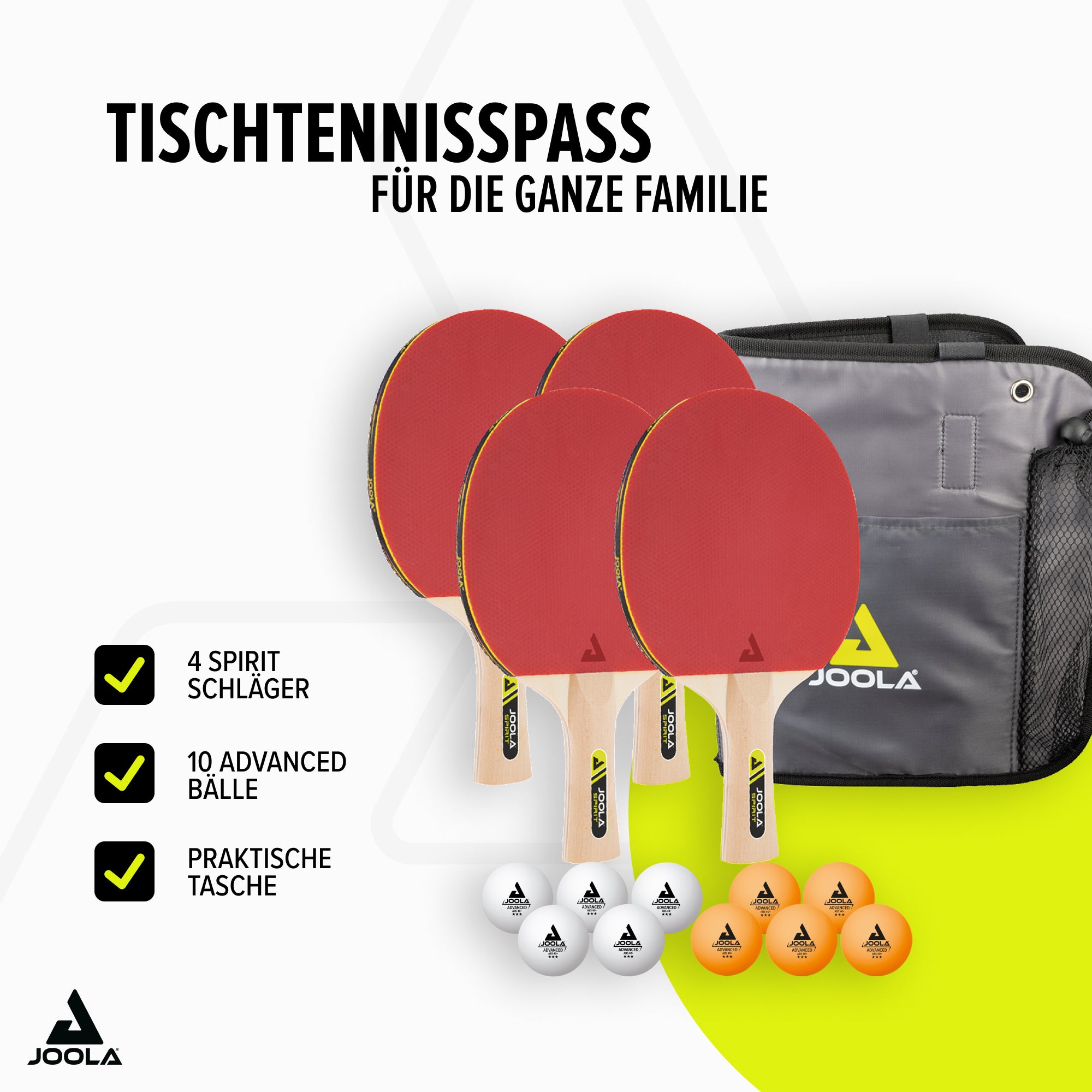 JOOLA TABLE TENNIS SET FAMILY