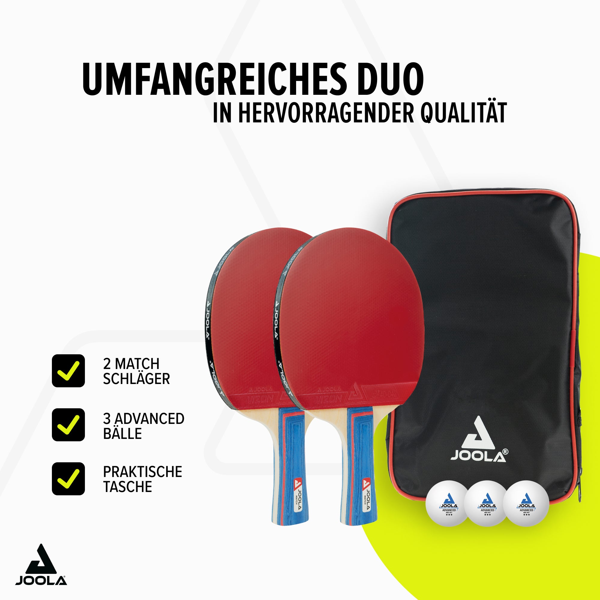 JOOLA TABLE TENNIS SET DUO