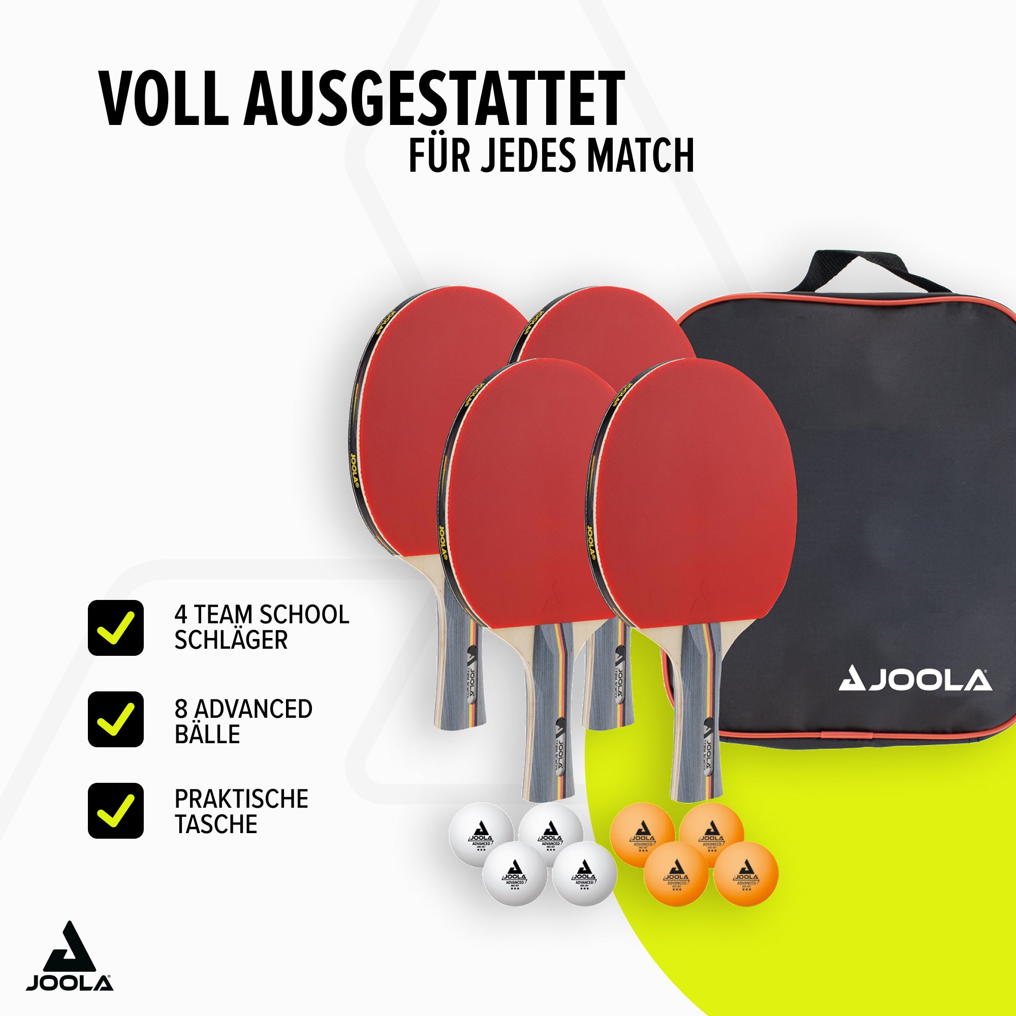 JOOLA TABLE TENNIS SET JOOLA TEAM SCHOOL