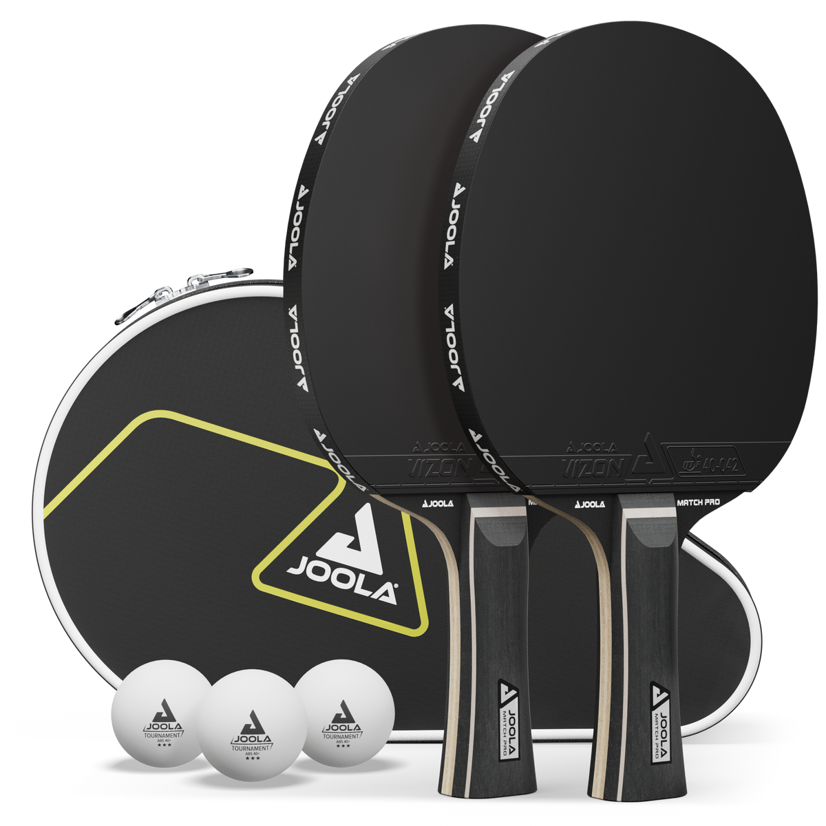 JOOLA Set de tennis de table Black Duo Pro