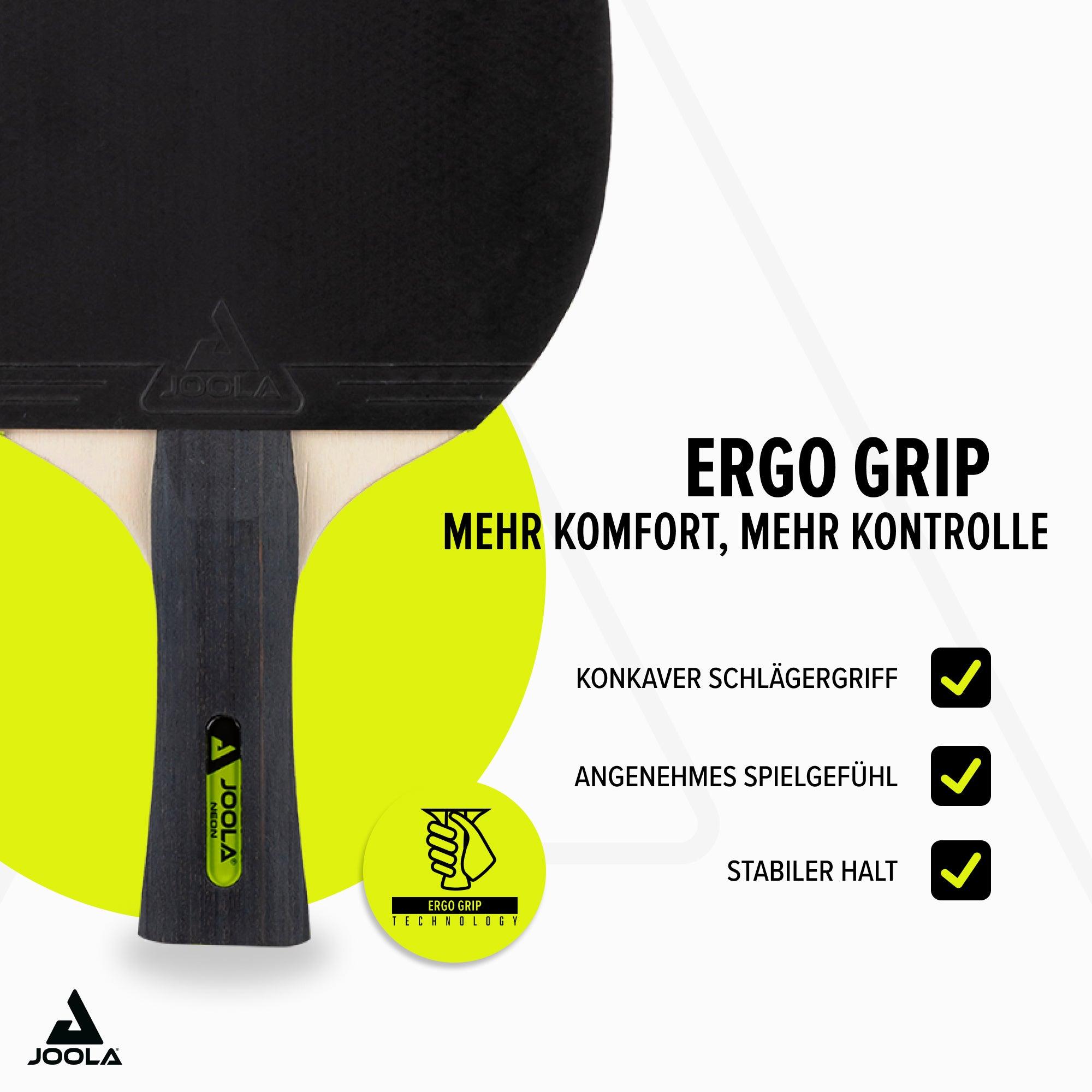Joola table tennis set neon