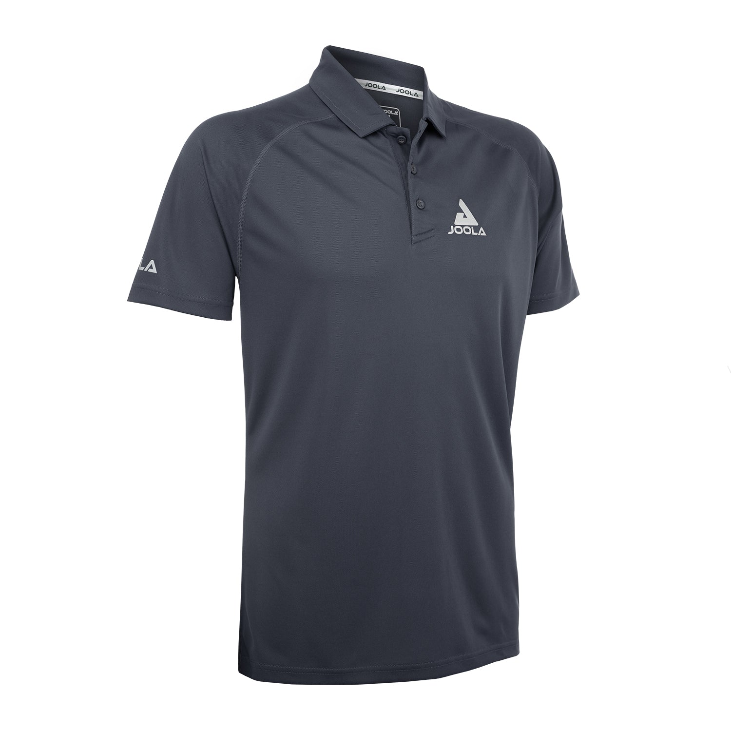 Vorderansicht des JOOLA T-SHIRT POLO AIRFORM, hebt das elegante Erscheinungsbild hervor.